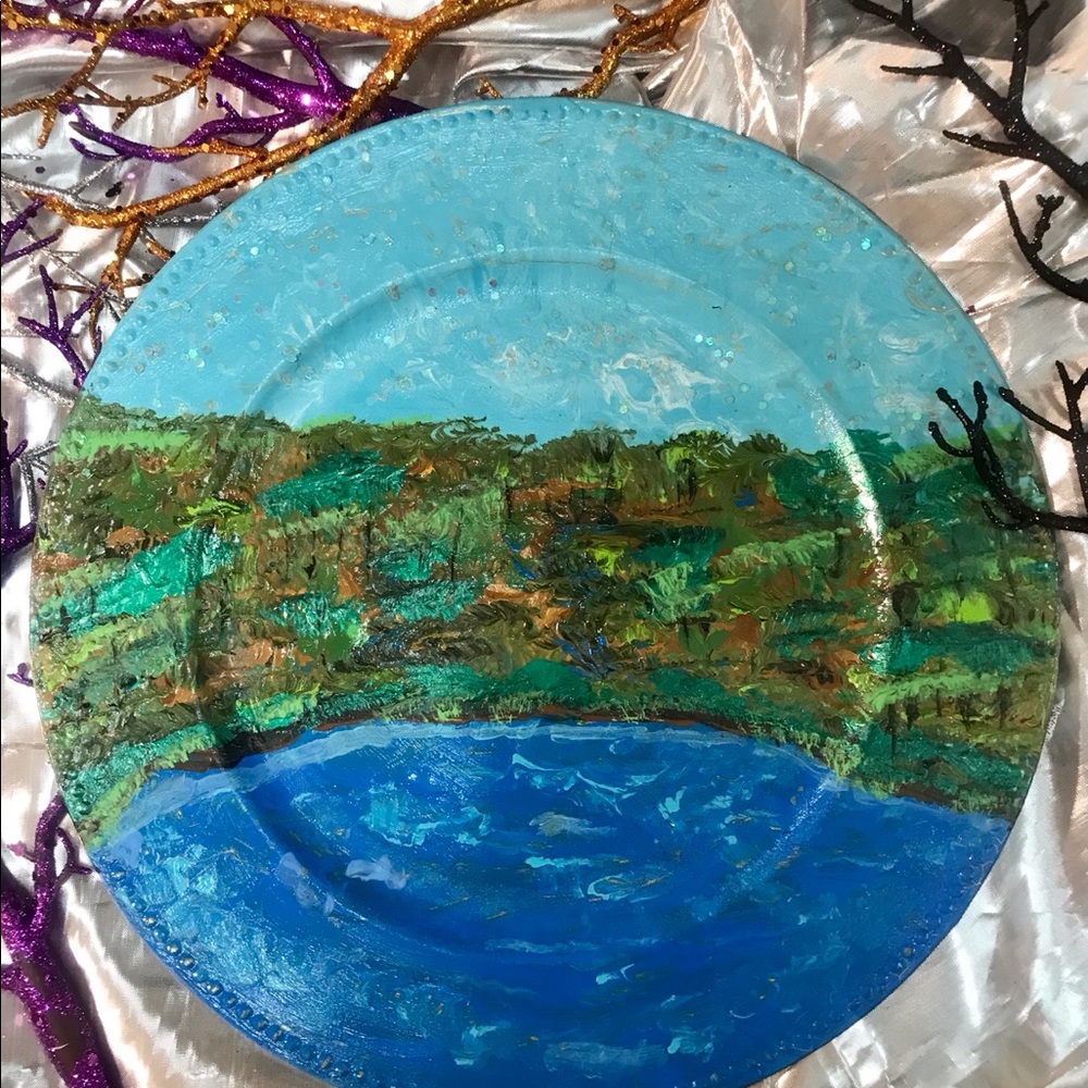 💚💙Home Decor Plate💚💙 - Picture 8 of 11